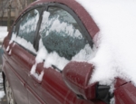 voiture carrosserie hiver